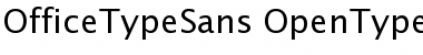 OfficeTypeSans Regular Font