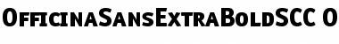 OfficinaSansExtraBoldSCC Font