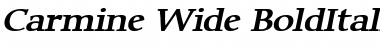 Download Carmine Wide Font