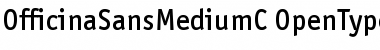 OfficinaSansMediumC Font