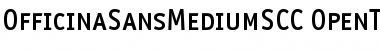 OfficinaSansMediumSCC Regular Font