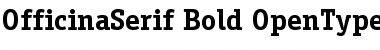 ITC Officina Serif Bold Font