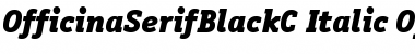 OfficinaSerifBlackC Font