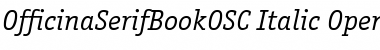 OfficinaSerifBookOSC Font