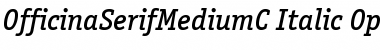 Download OfficinaSerifMediumC Font