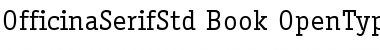 ITC Officina Serif Std Book Font