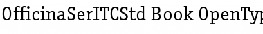 OfficinaSerITCStd Font