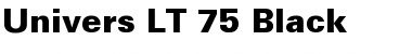 Univers LT 55 Font