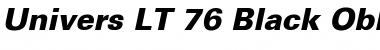 Univers LT 55 Font