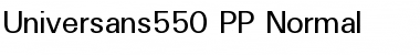 Universans550_PP Font