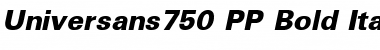 Universans750_PP Bold Font