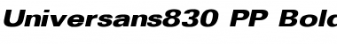 Universans830_PP Font