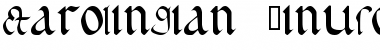 Carolingian Minuscule Regular Font
