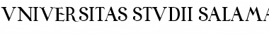 Download Universitas Studii Salamantini Font Download Universitas Studii Salamantini Font