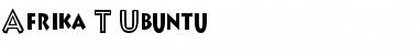 Afrika T Ubuntu Regular Font