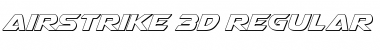 Download Airstrike 3D Font