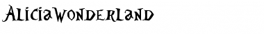 AliciaWonderland Font