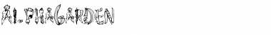 Download AlphaGarden Font Download AlphaGarden Font