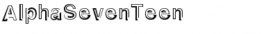 AlphaSevenTeen Font