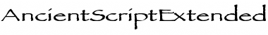 AncientScriptExtended Regular Font AncientScriptExtended Regular Font