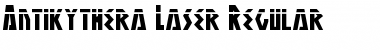 Antikythera Laser Regular Font