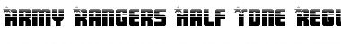 Army Rangers Half-Tone Font