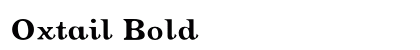 Oxtail Bold preview