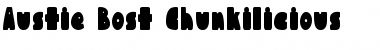 Austie Bost Chunkilicious Regular Font