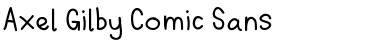 Download Axel Gilby Comic Sans Font Download Axel Gilby Comic Sans Font