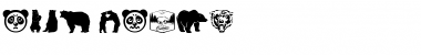 Bear Icons Regular Font