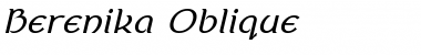 Berenika Oblique Font