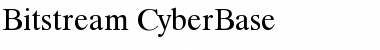 Bitstream CyberBase Font