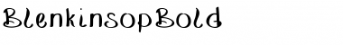 BlenkinsopBold Bold Font