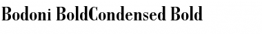 Download Bodoni-BoldCondensed Font