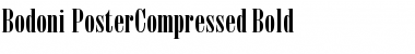 Download Bodoni-PosterCompressed Font