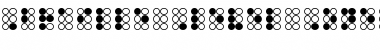 Braille Level One Regular Font