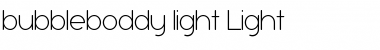 Download bubbleboddy light Font