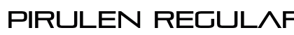 Pirulen Regular preview