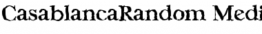 CasablancaRandom-Medium Regular Font