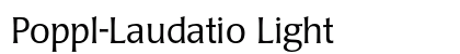 Poppl-Laudatio Light Preview