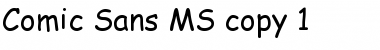 Comic Sans MS Font