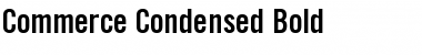 Commerce-Condensed Font