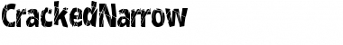 CrackedNarrow Font