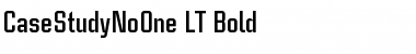 CaseStudyNoOne LT Font