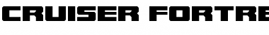 Cruiser Fortress Regular Font