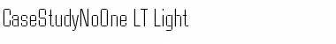 Download CaseStudyNoOne LT Font