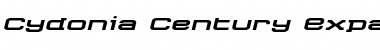 Cydonia Century Expanded Italic Font