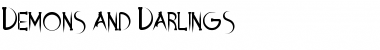 Demons and Darlings Regular Font