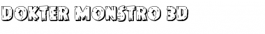 Dokter Monstro 3D Regular Font