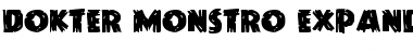 Dokter Monstro Expanded Expanded Font